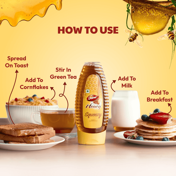Dabur Honey Squeezy (Buy 1 Get 1 Free)