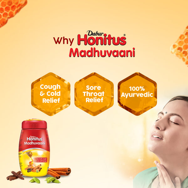Dabur Honitus Madhuvaani 150g  (Pack Of 2)