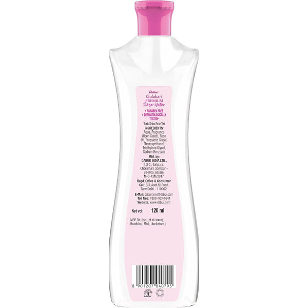 Dabur Gulabari Premium Rose Water 120ml (Pack Of 4)