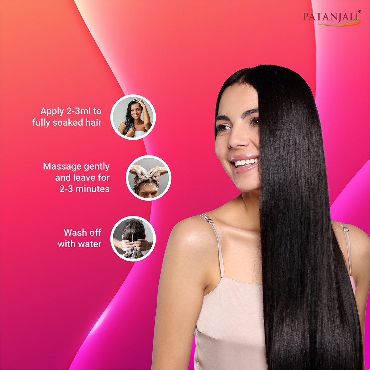 Patanjali Kesh Kanti Hair Cleanser Silk & Shine