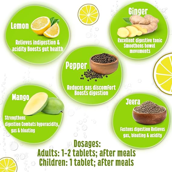 Hajmola Digestive Tablets Limcola