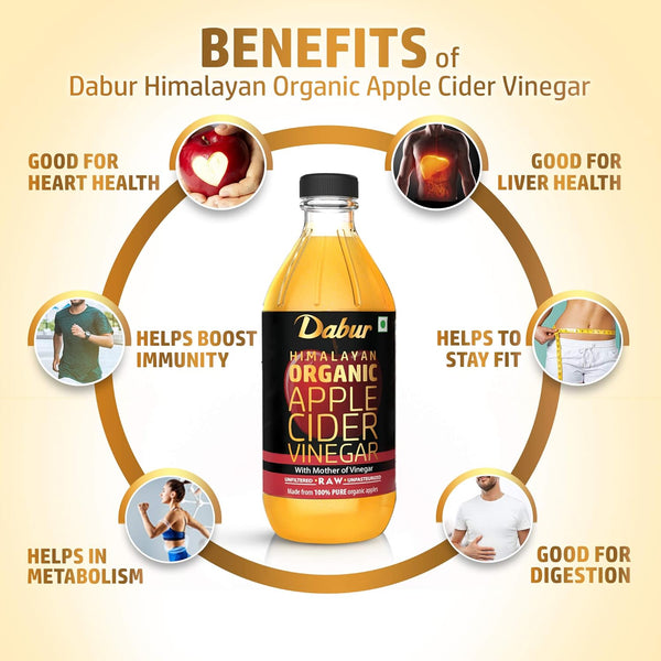 Dabur Himalayan Organic Apple Cider Vinegar 500ml