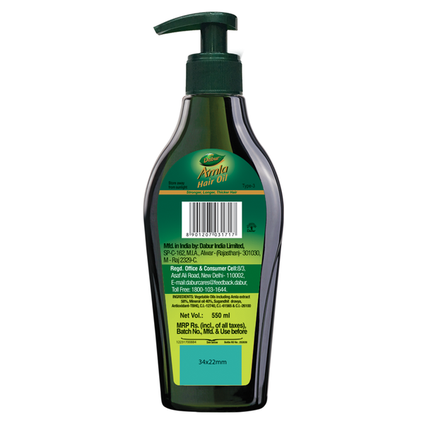 Dabur Amla Hair Oil 550ml