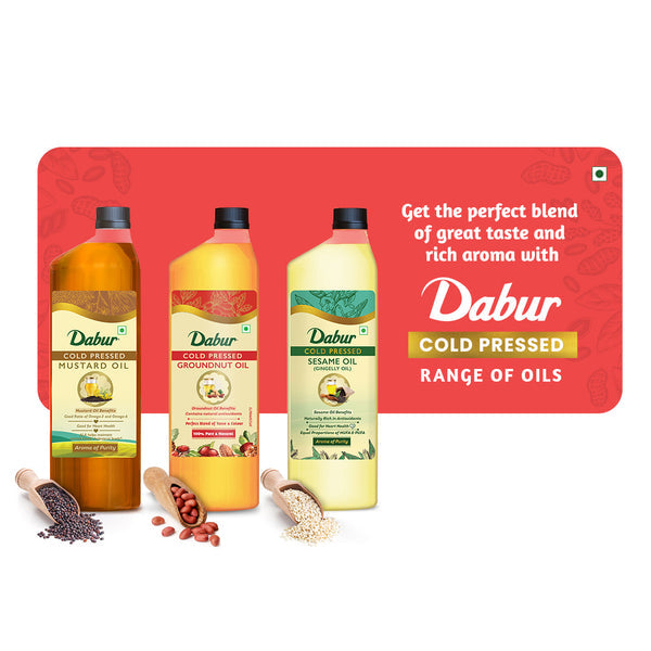 Dabur Cold Pressed Groundnut Oil 1L