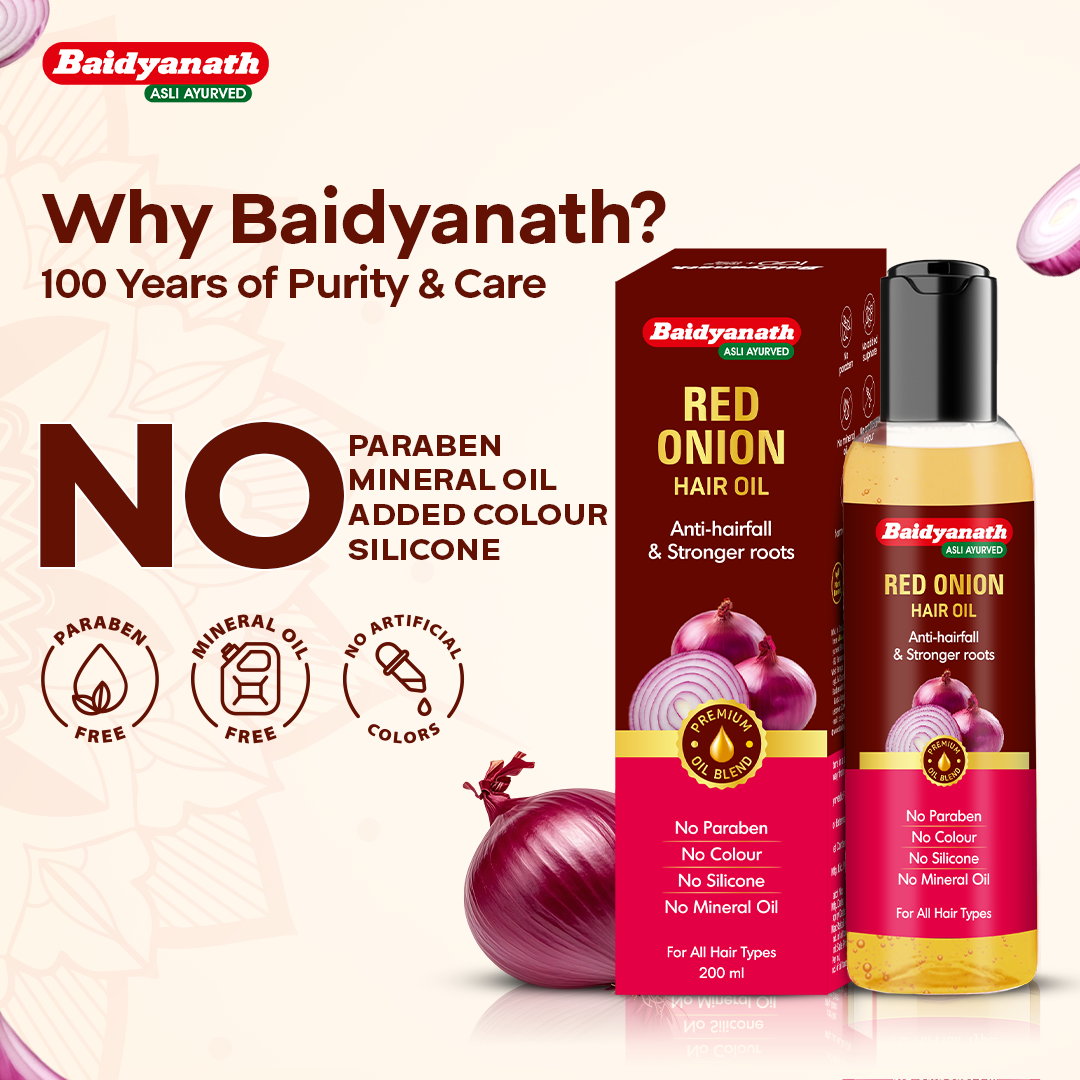 Baidyanath Red Onion Hair Oil 200ML