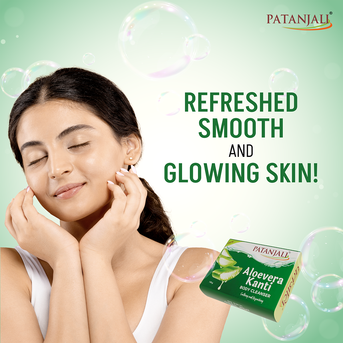 Aloevera Kanti Body Cleanser 150g X 4