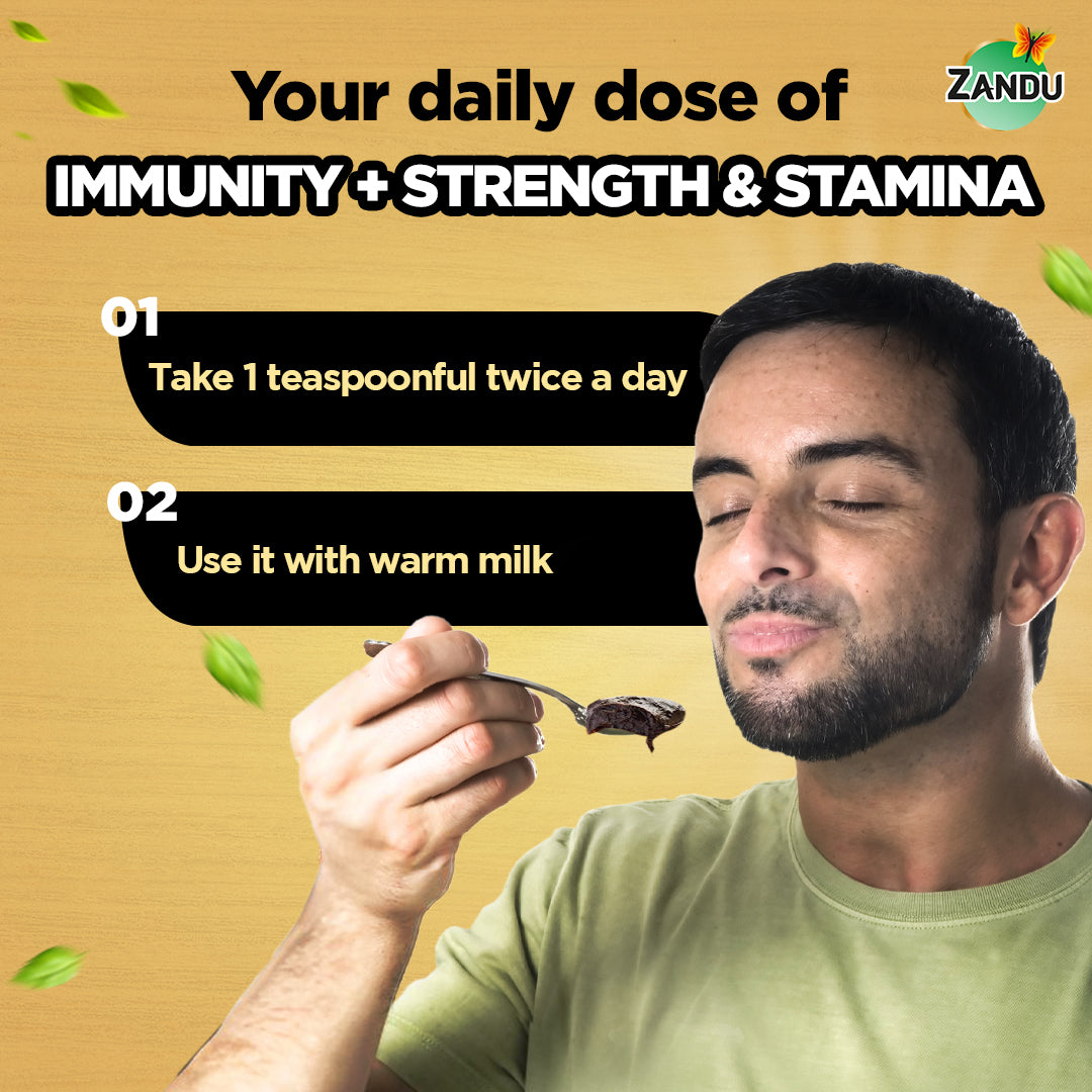 Zandu Shilajitprash for Strength