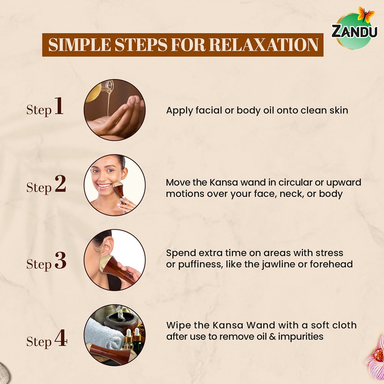 Zandu Kansa Wand Ayurvedic Massager