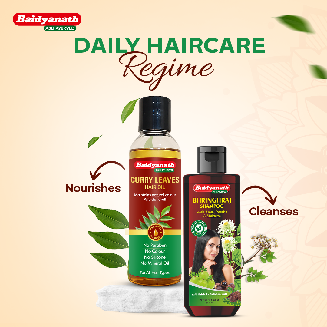Baidyanath Curry Leaves Hair Oil 200ml