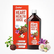 Dabur Heart Health Juice | Eneriched with 10+ Ayurvedic Herbs | No Artificial Colors, Flavours & Added Sugars 1L