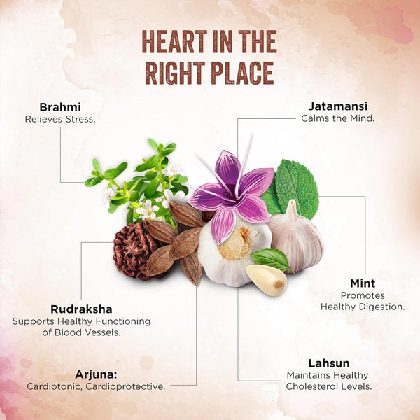 Dabur Heart Health Juice | Eneriched with 10+ Ayurvedic Herbs | No Artificial Colors, Flavours & Added Sugars