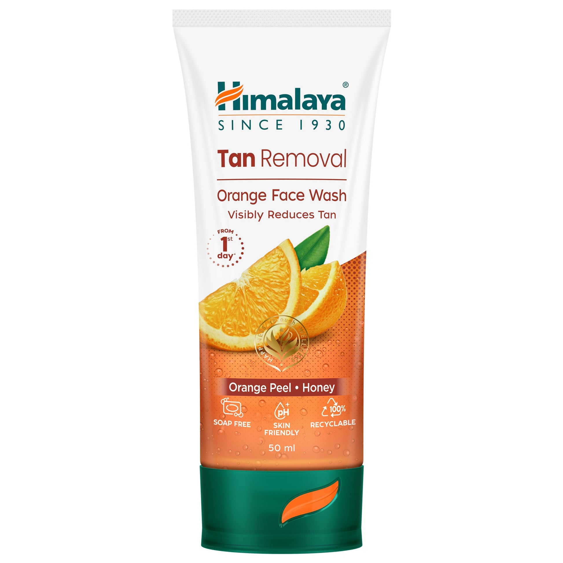 Tan Removal Orange Face Wash