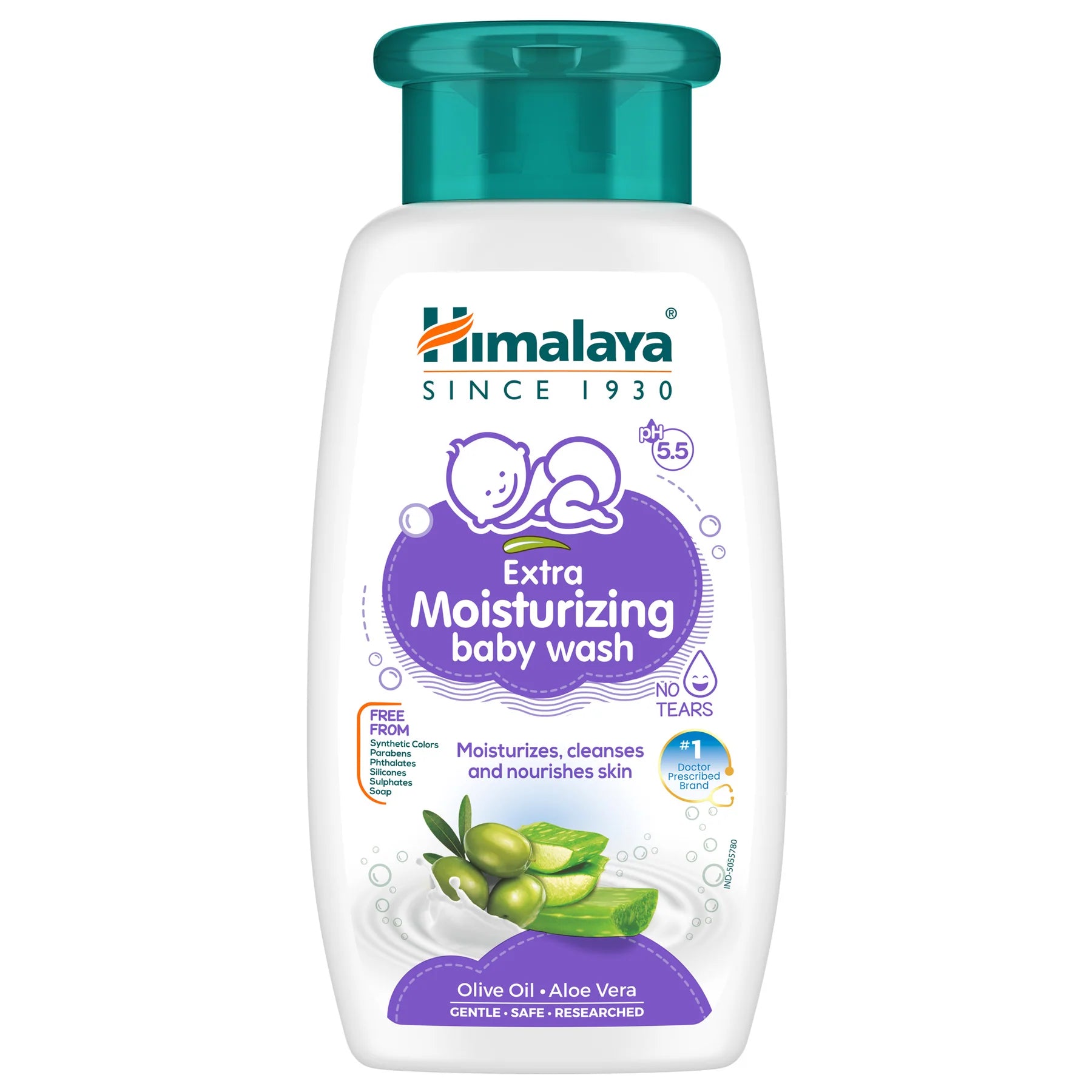 Himalaya Extra Moisturizing Baby Wash 200ml