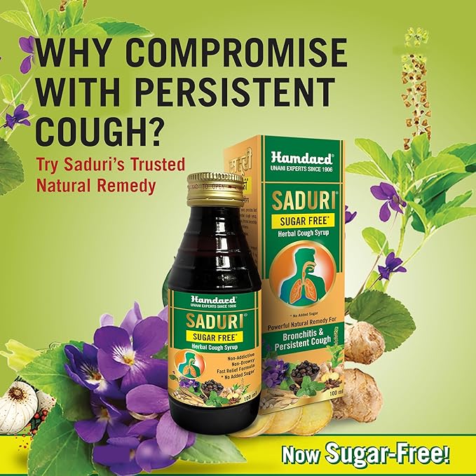Hamdard Saduri Sugar Free 100ml (Pack Of 2)