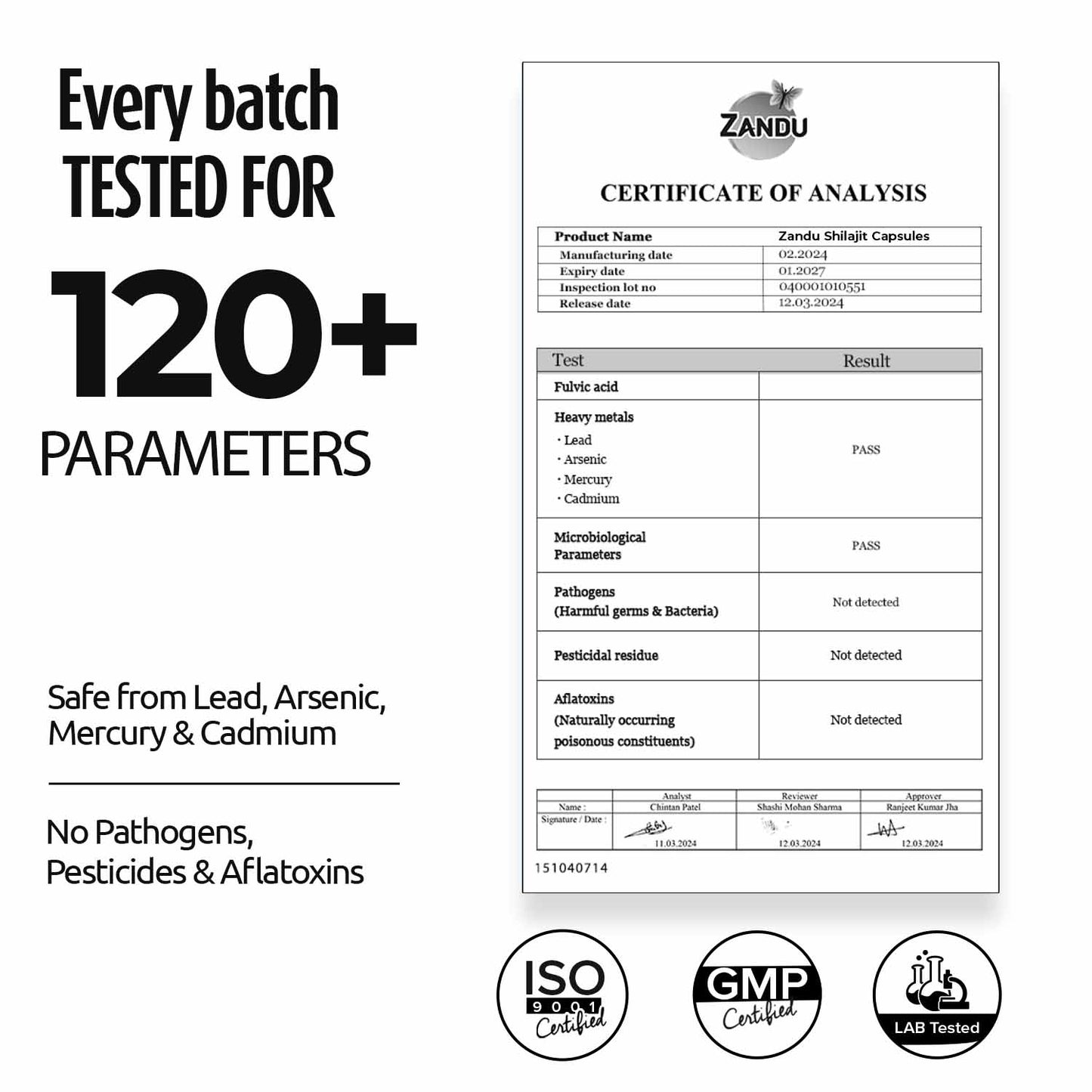 Zandu Pure Himalayan Shilajit Capsules