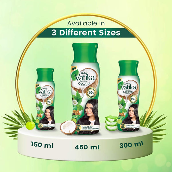 Dabur Vatika Enriched Coconut Hair Oil