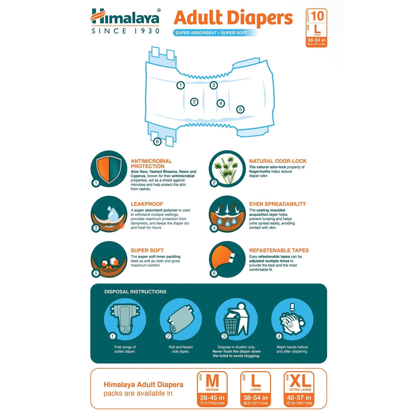 Himalaya Adult Diapers