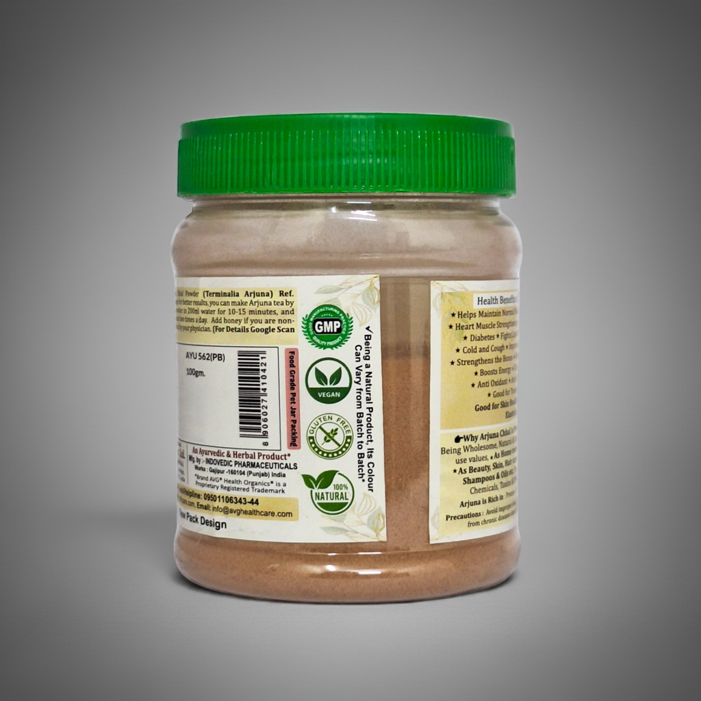 AVG Arjuna Chhal Powder 100g – Arjuna Bark