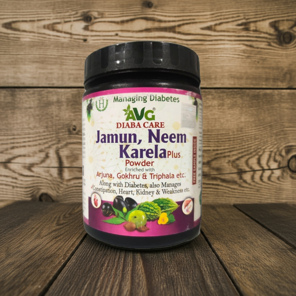 AVG Diaba Care Jamun, Neem & Karela Plus Powder 200g