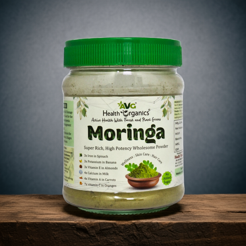 AVG Moringa Powder 100g Pure Natural Drumstick Leaf