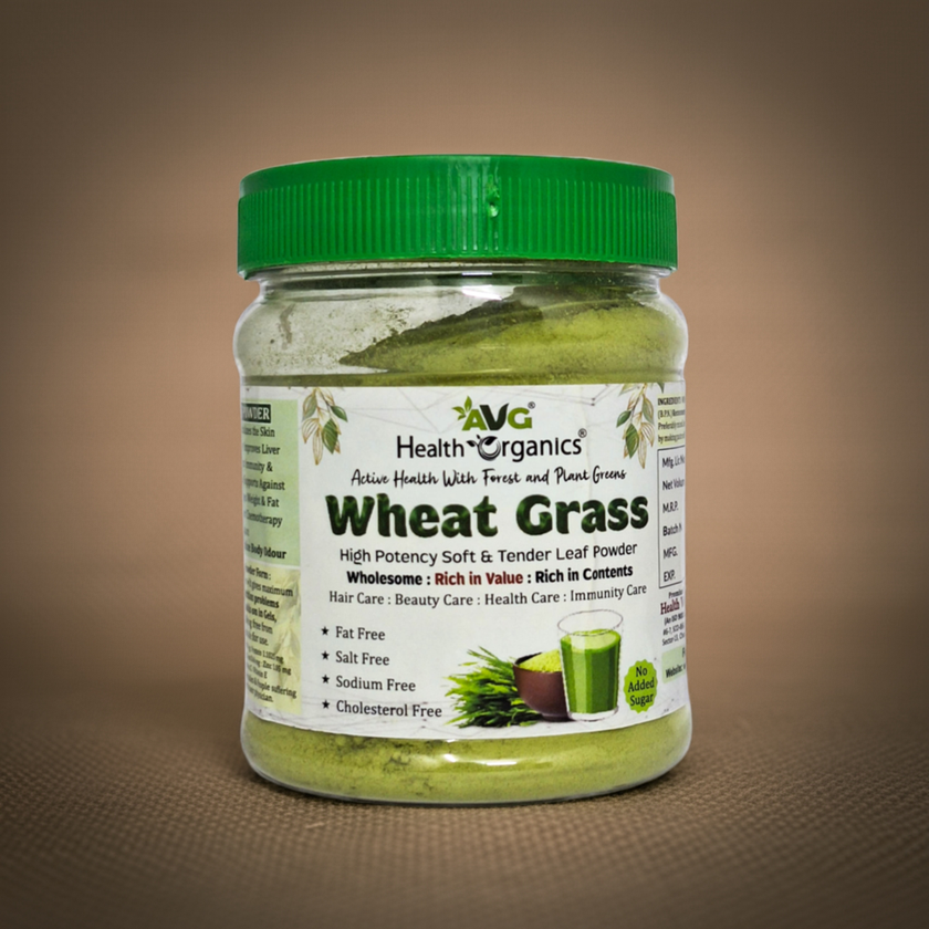 AVG Wheat Grass Powder 100G Natural Herbal Supplement