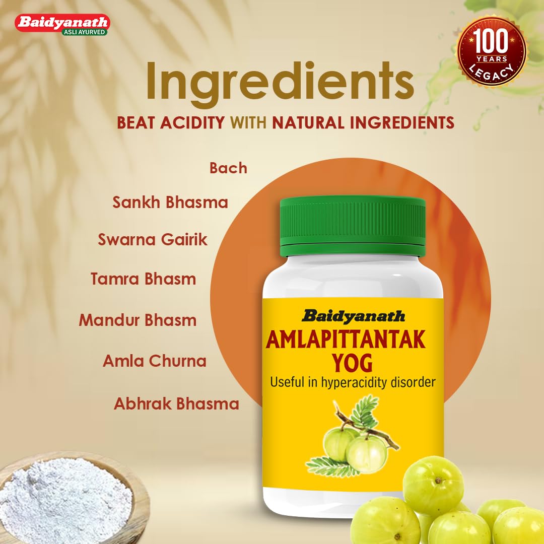 Baidyanath Amlapittantak Yog 100 Tablets