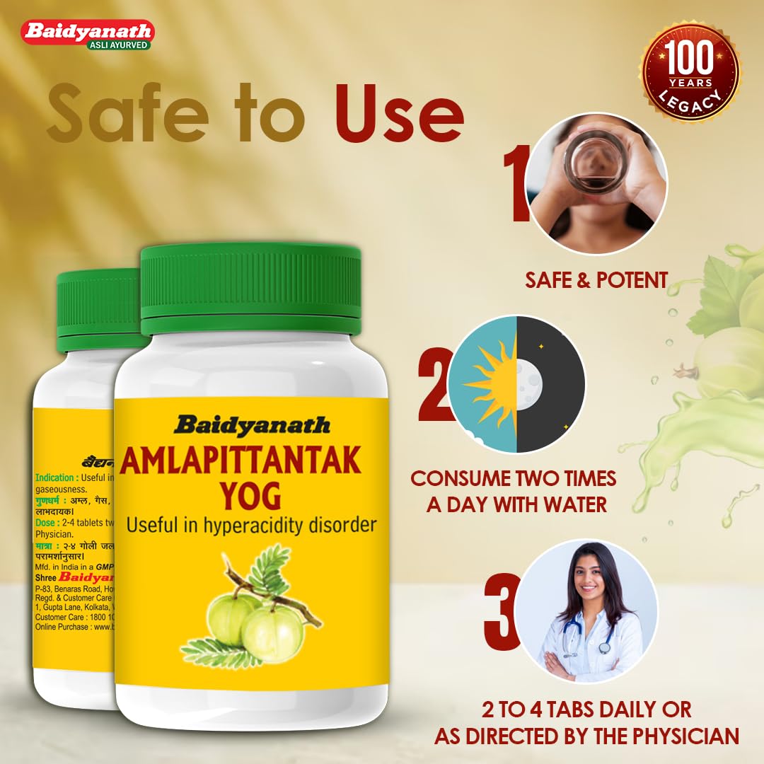 Baidyanath Amlapittantak Yog - 100 TAB
