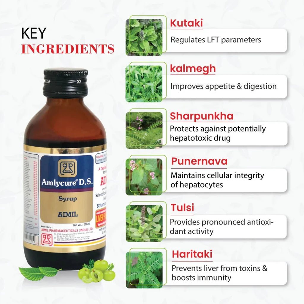 Aimil Amlycure D S Syrup 200ml
