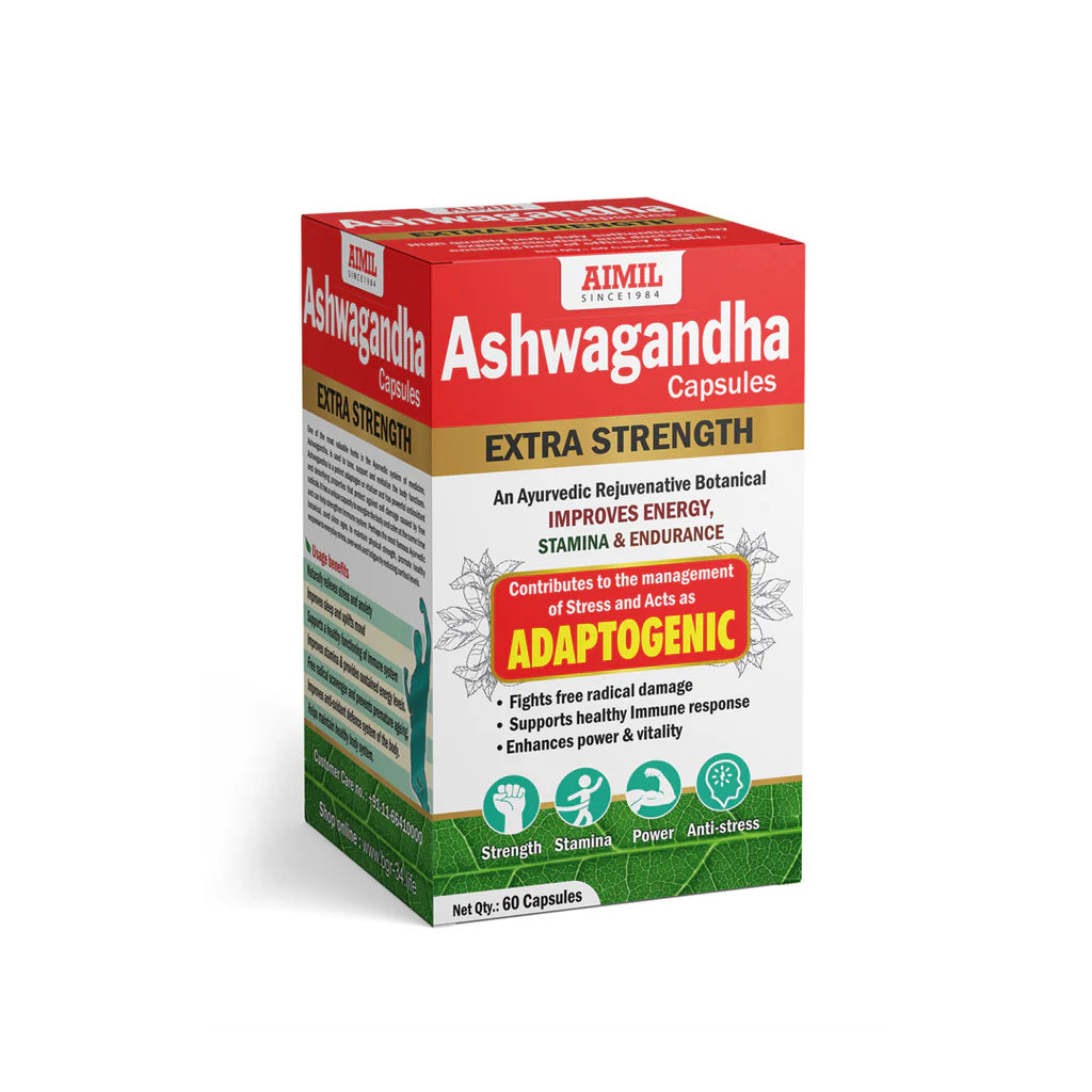 Aimil Ashwagandha 60 Capsules