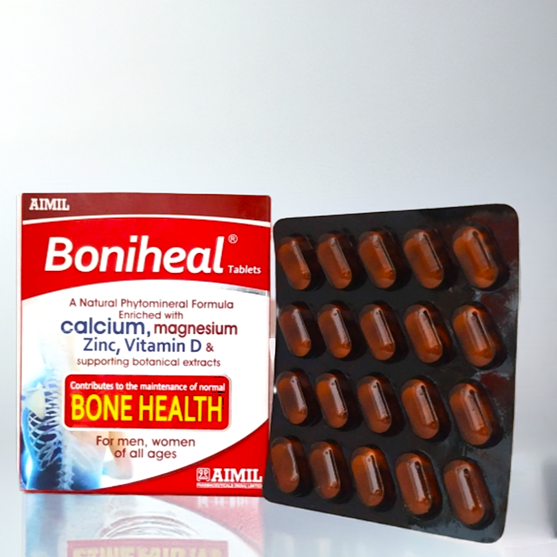 Aimil Boniheal 20 Tablets – Herbal Supplement with Calcium and Natural Extract