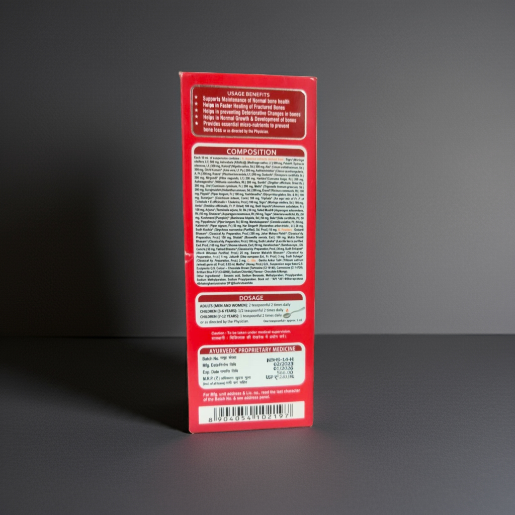 Aimil Boniheal Suspension Syrup 200ml – Herbal Mineral Blend