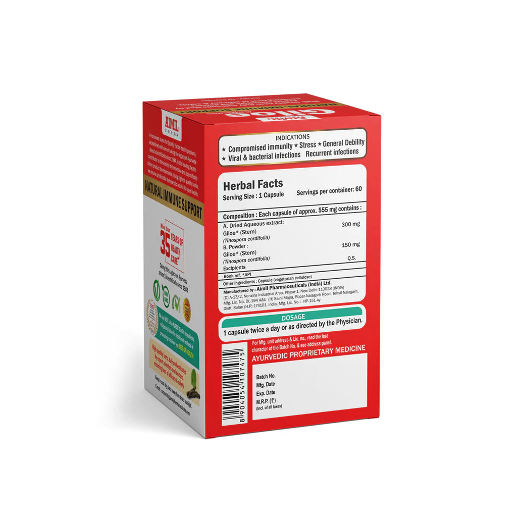 Aimil Giloe 60 Capsules