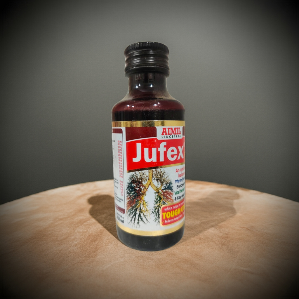Aimil Jufex Syrup 100ml Ayurvedic Herbal Supplement
