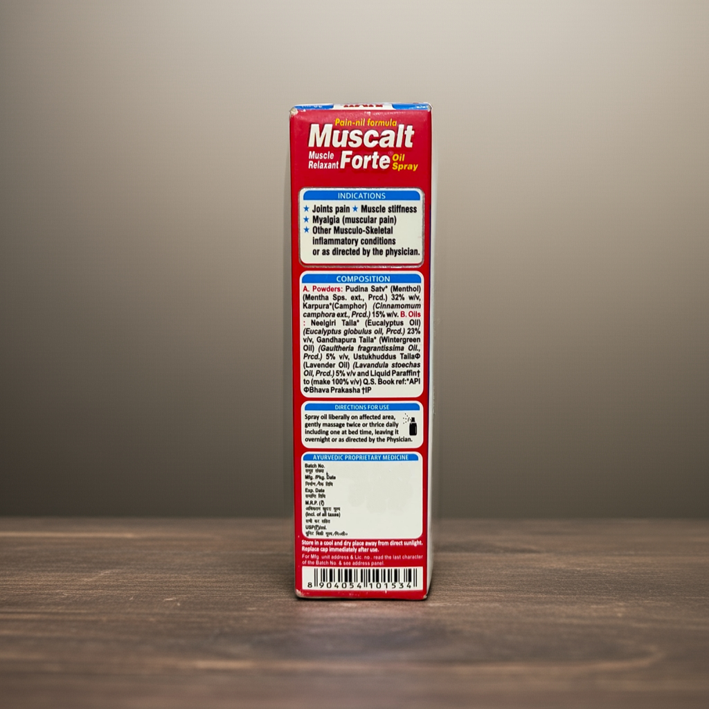 Muscalt Aimil Muscalt Forte Oil Spray 30ml Herbal Body Oil for Muscle & Joint ...