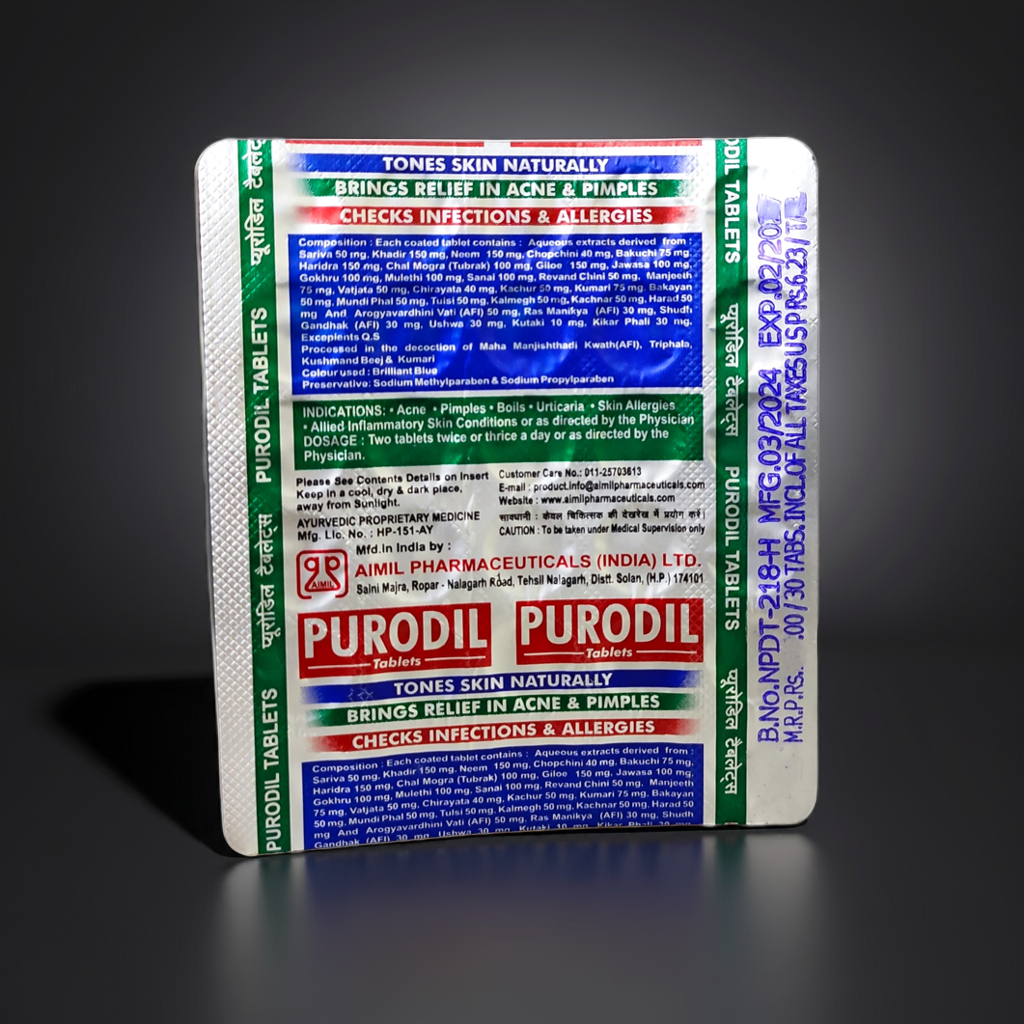 Aimil Purodil 30 Tablets