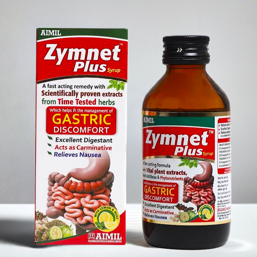 Aimil Zymnet Plus Syrup 200ml-herbal syrup