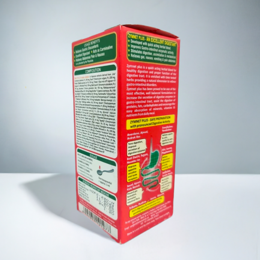 Aimil Zymnet Plus Syrup 200ml-herbal syrup