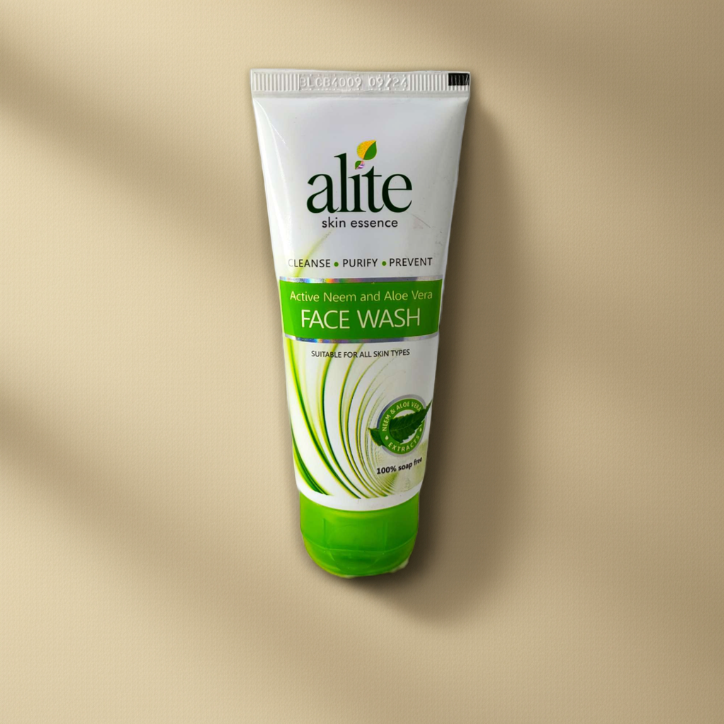 Alite Active Neem and Aloe Vera Face Wash 70g (Pack Of 2) – Soap-Free Daily Cleanser