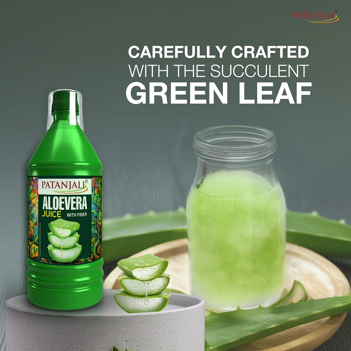 Patanjali Aloevera Juice with Fiber 1L