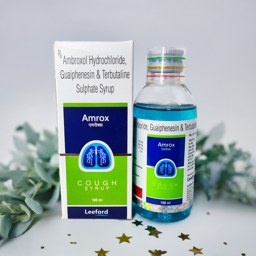 Amrox Syrup 100ml – Oral Liquid with Pleasant Taste for Children