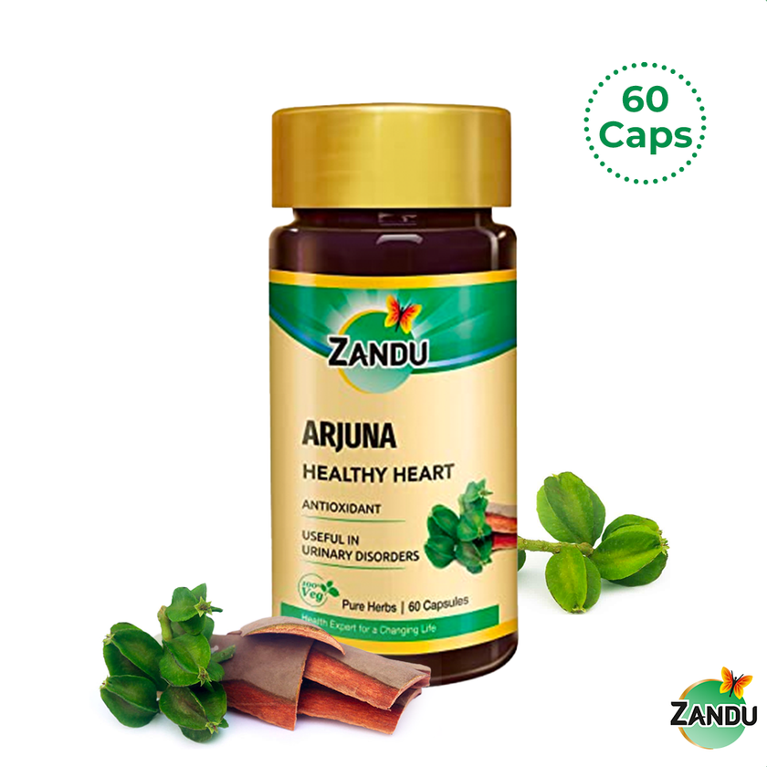 Zandu Pure Arjuna 60 Capsules