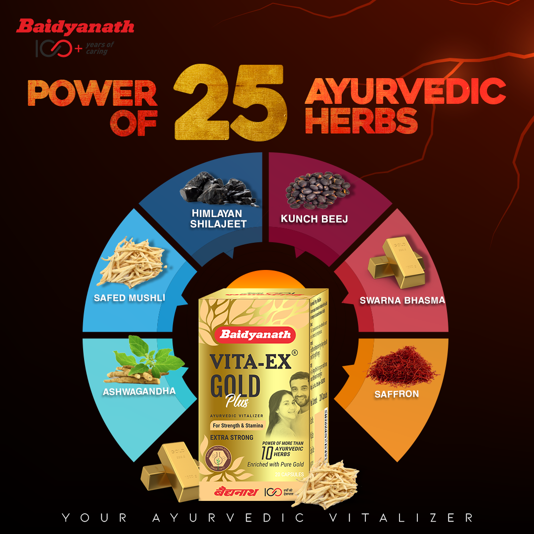 Baidyanath VitaEx Gold Plus 20 Caps