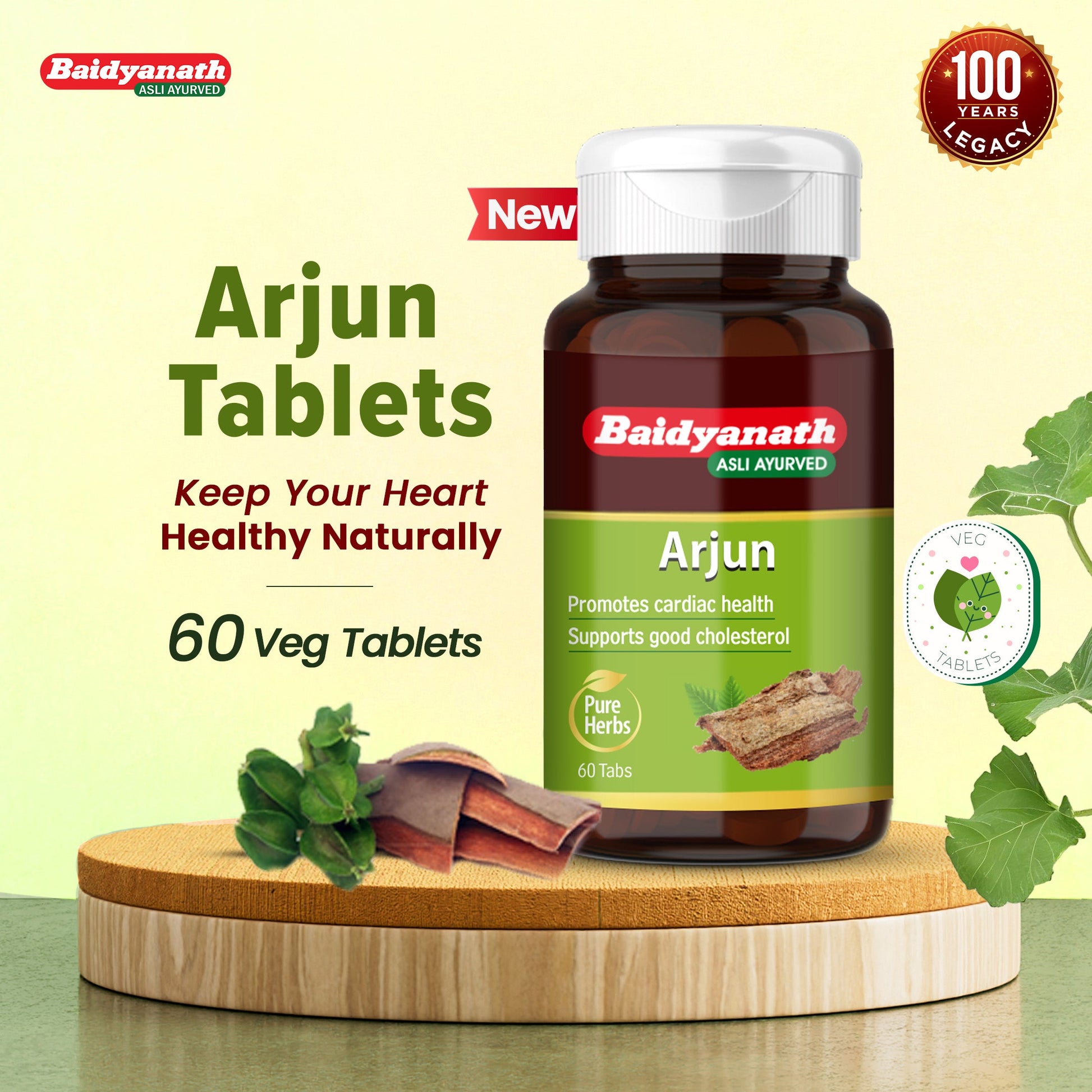 Baidyanath Arjun 60 Tablet