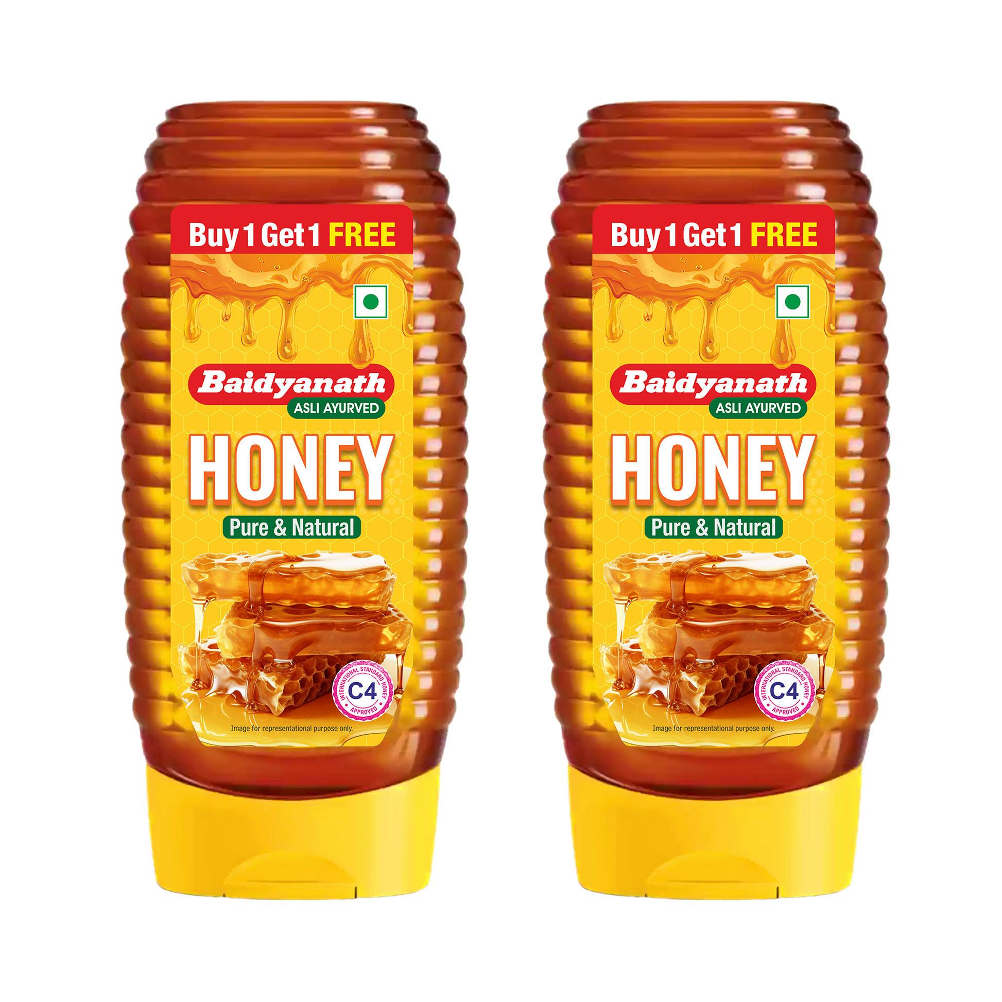 Baidyanath Squeeze Honey in Easy Squeeze Bottle for Healthy Sweetening 250g