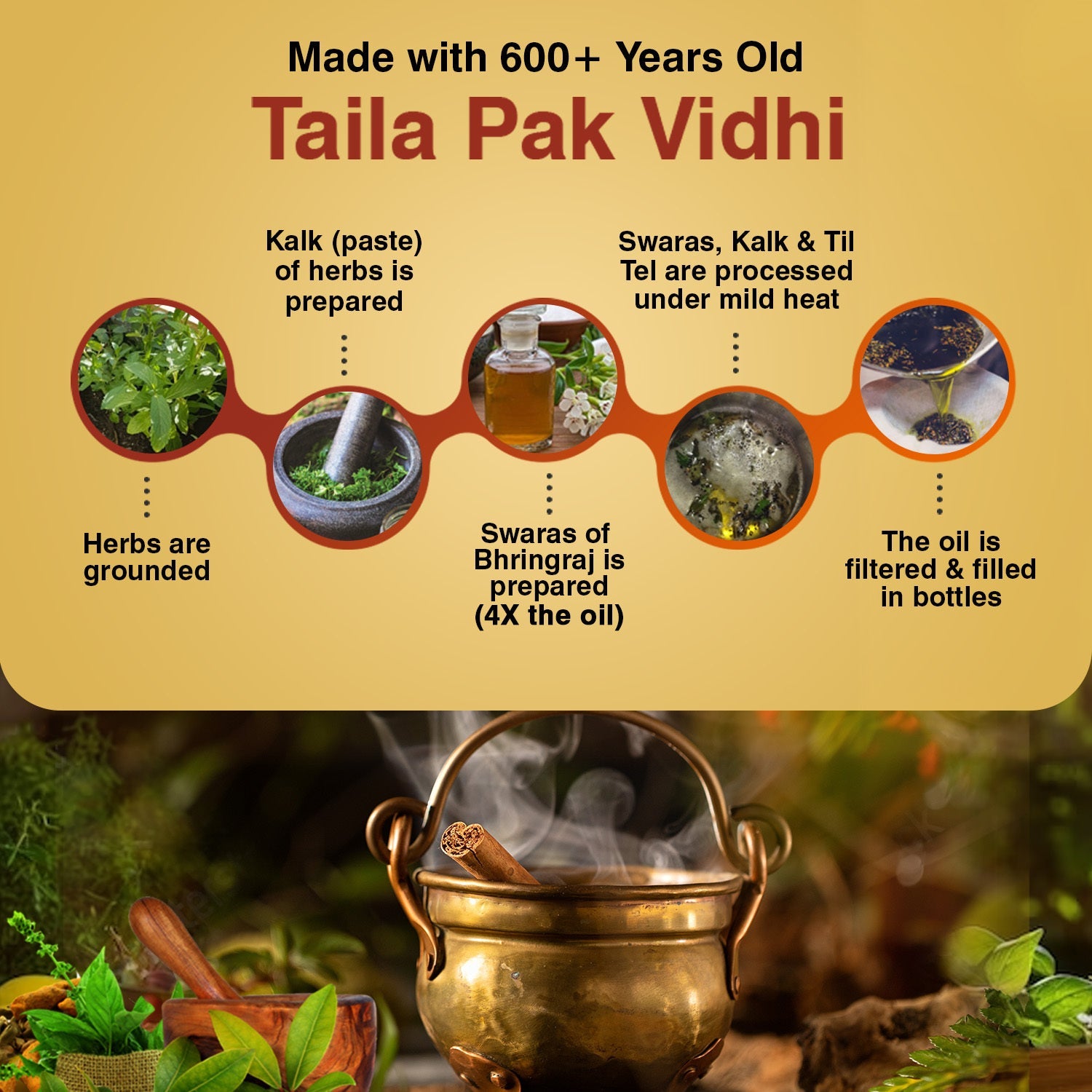 Zandu Mahabhringraj Hair Oil 200ml