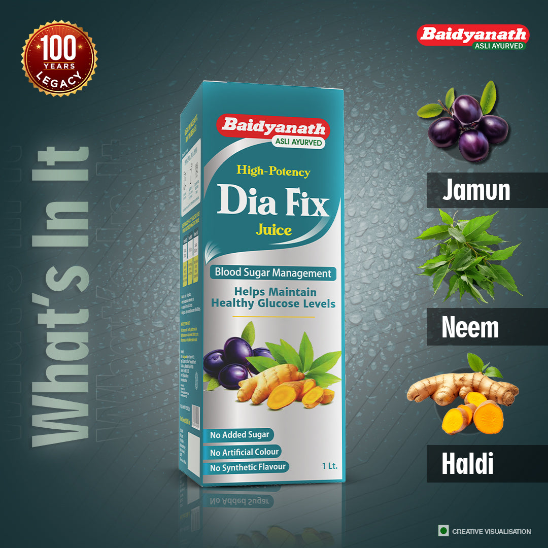 Baidyanath Dia Fix Juice - 1 Ltr