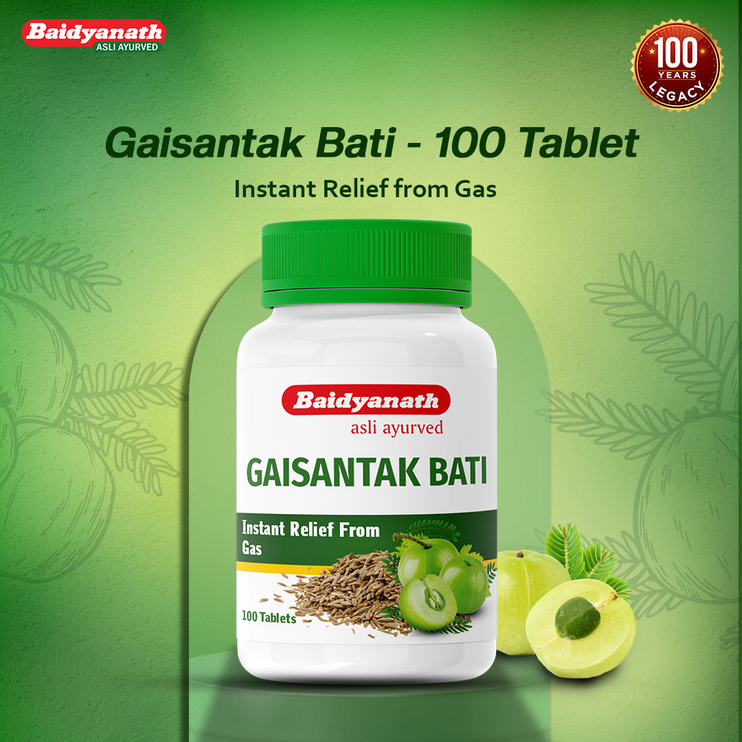 Baidyanath Gaisantak Bati - 100 Tablets