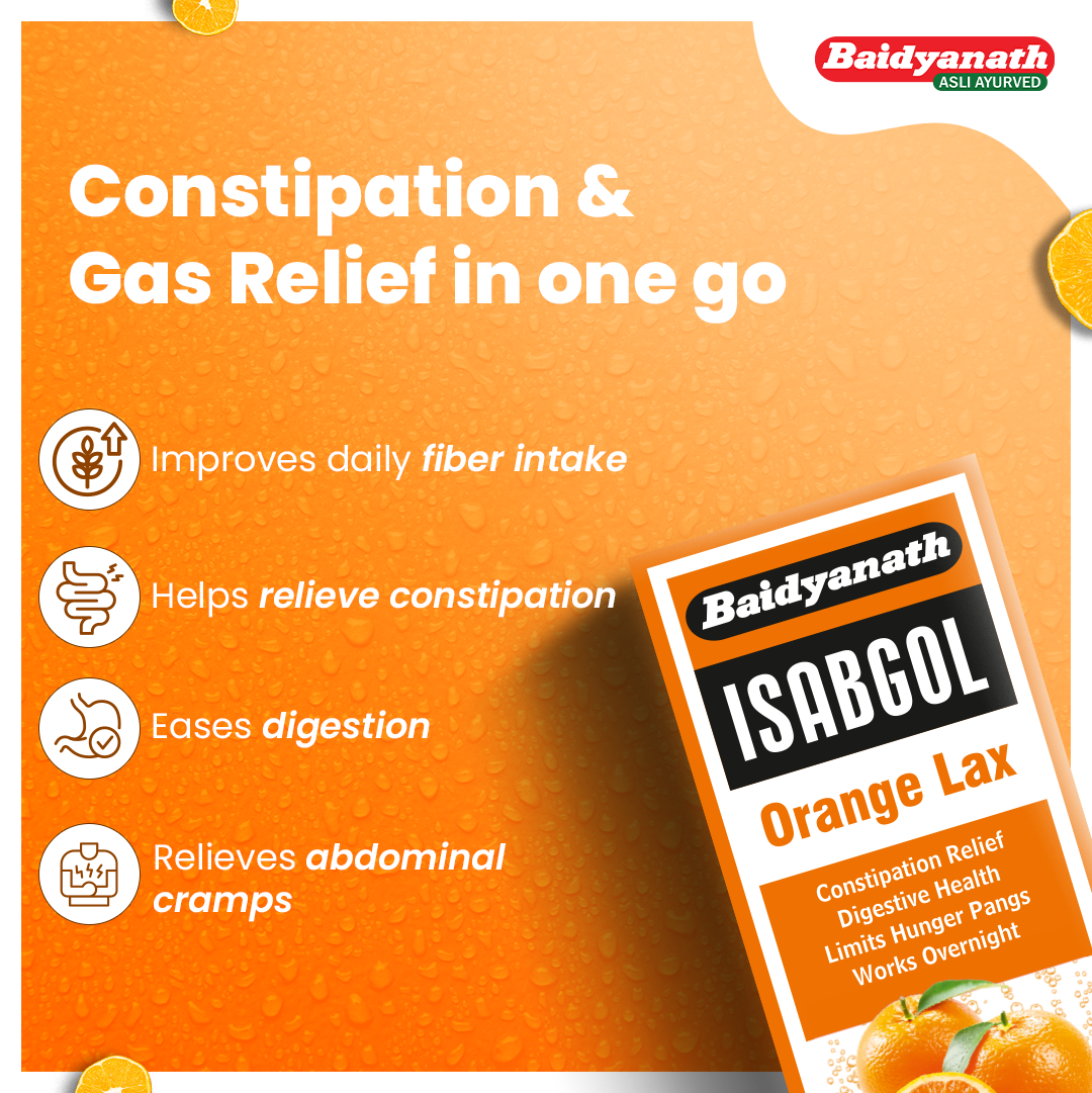 Baidyanath Isabgol Orange Lax
