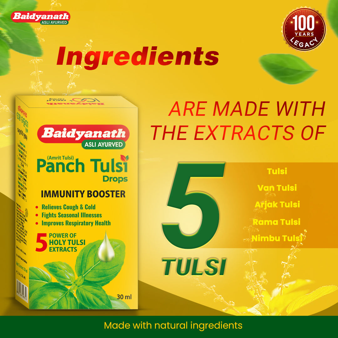 Baidyanath Panch Tulsi Drop 30ml
