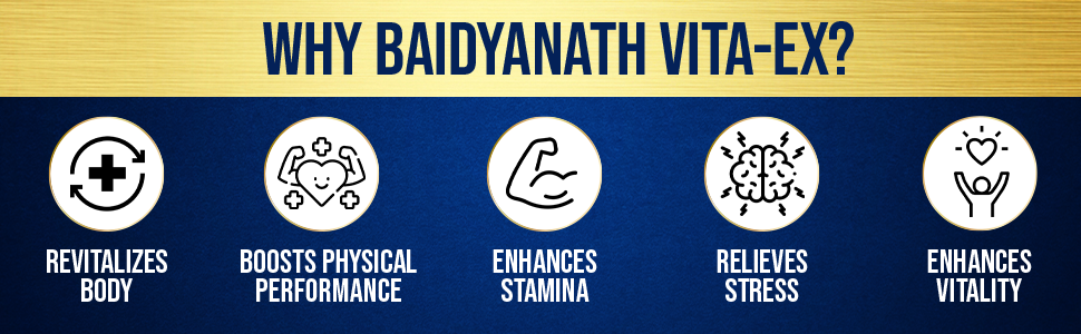 Baidyanath VitaEx Gold For Men 20 Capsules